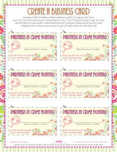 Partners in Crime Fighting