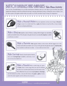 Button Baubles and Bangles