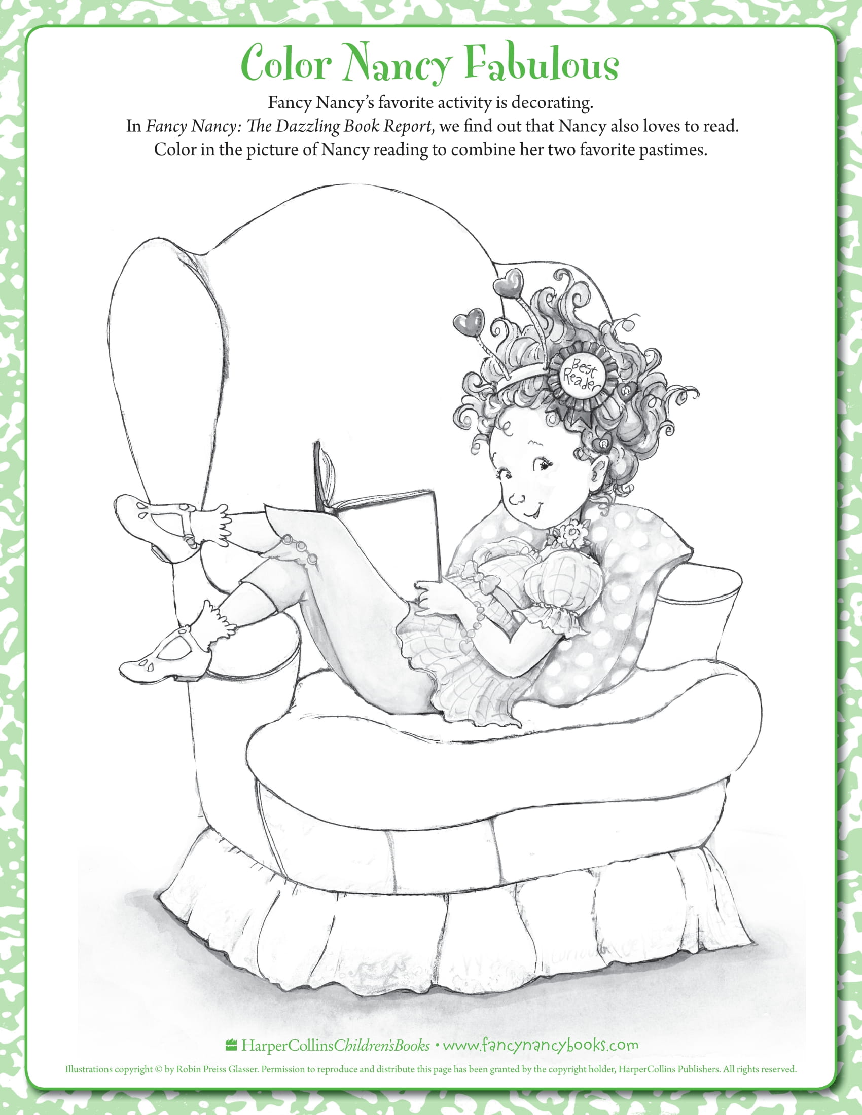 Color Nancy Fabulous