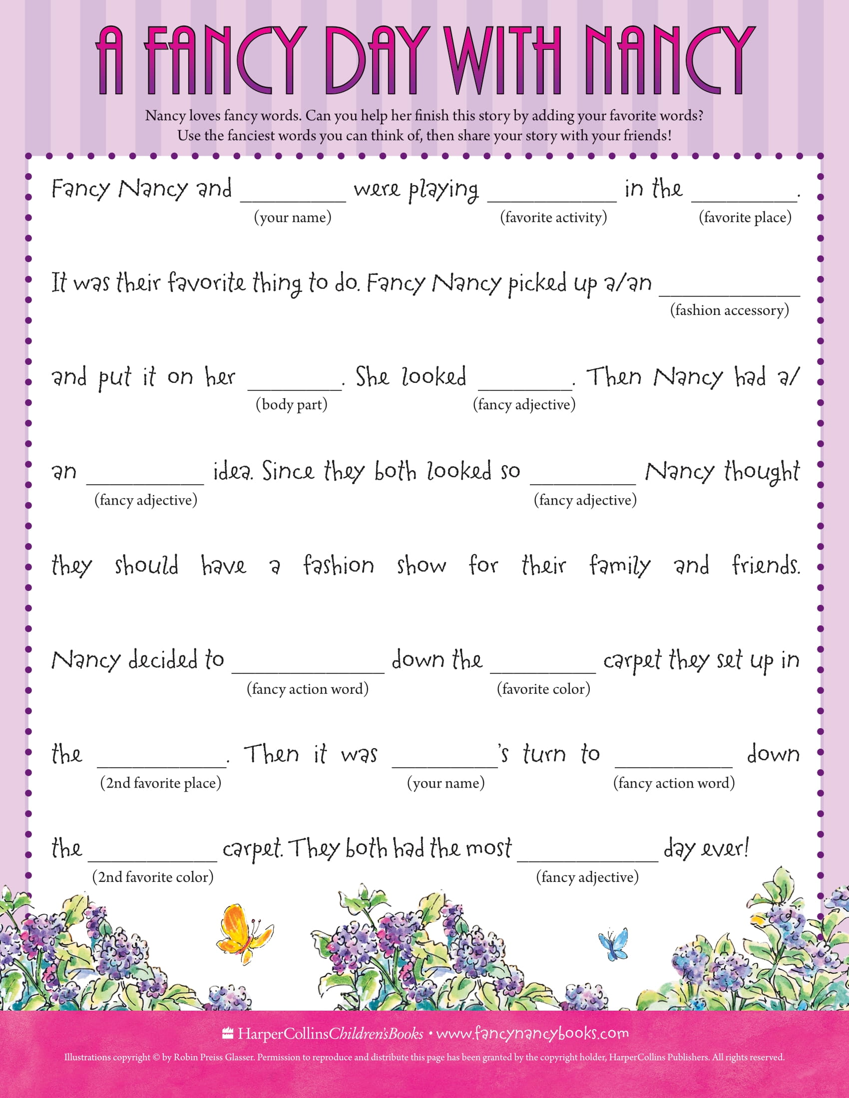 A Fancy Day with Nancy